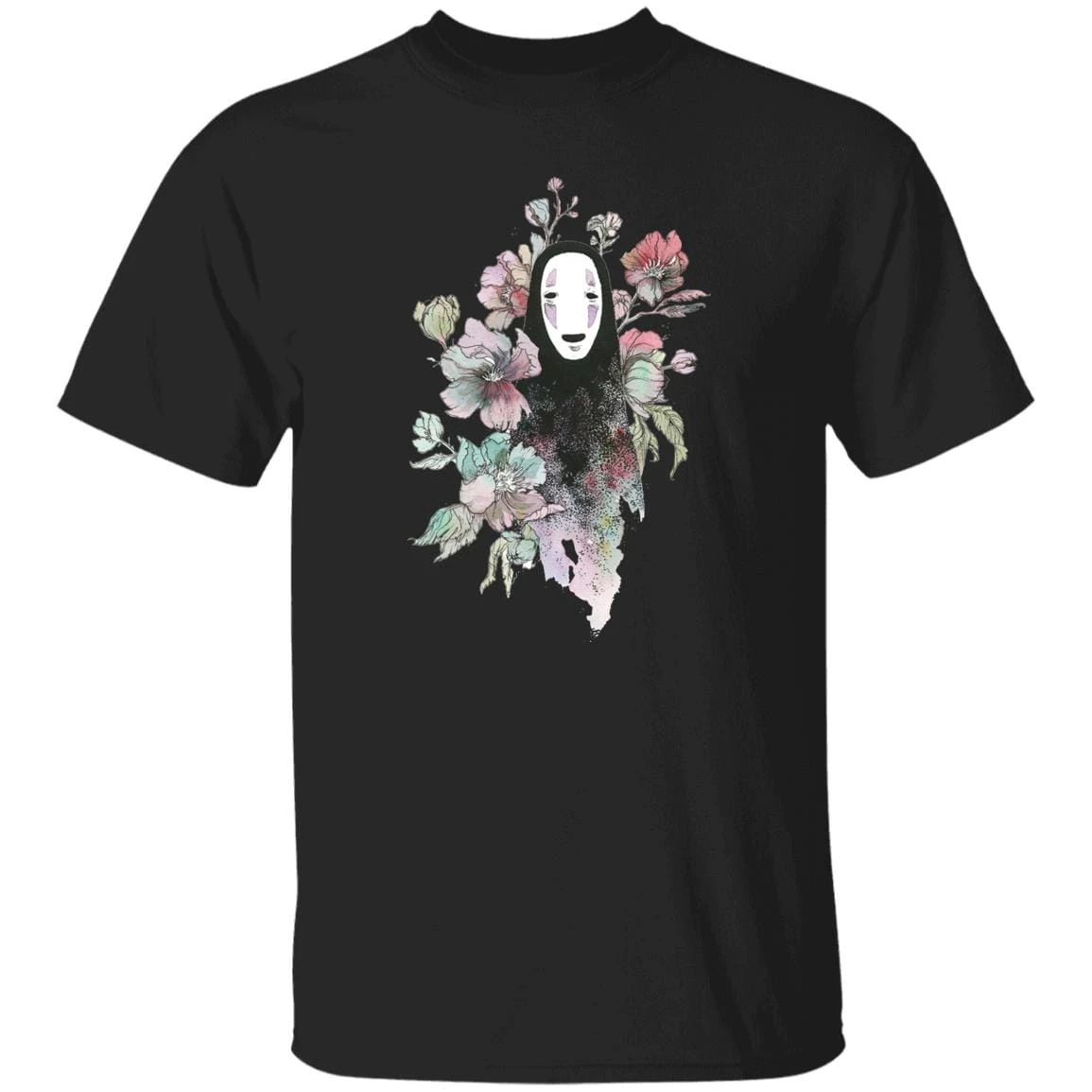 Spirited Away – Kaonashi By The Flowers T Shirt 10 Spirited Away – Kaonashi By The Flowers T Shirt - Image 10