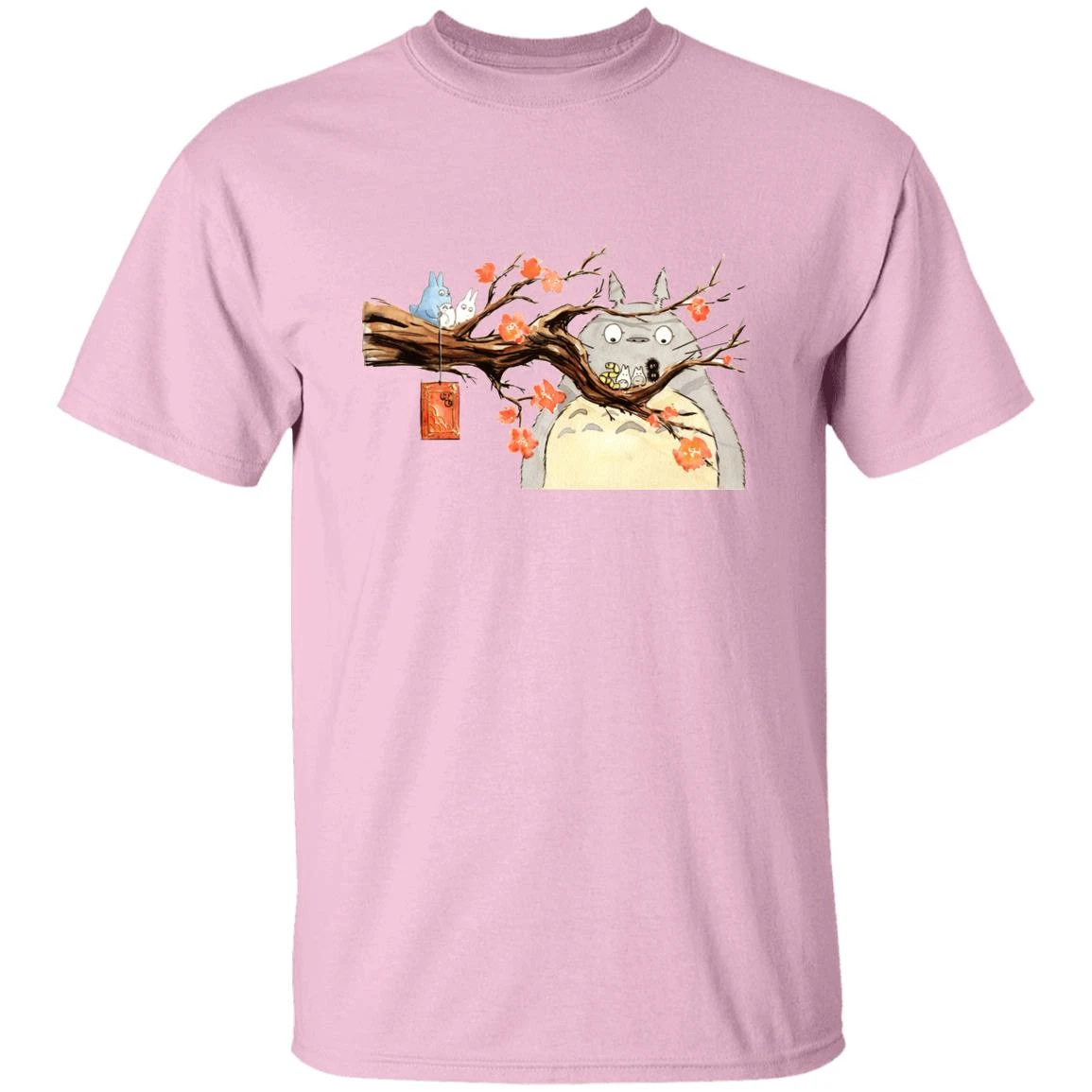 Totoro Family And Sakura T Shirt 5 Totoro Family And Sakura T Shirt - Image 5