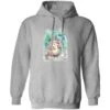 Totoro And Mei Watercolor Hoodie