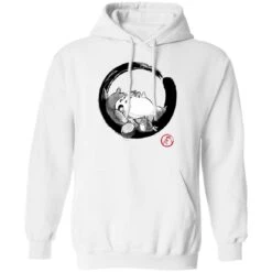 Totoro Family And The Girls In Black And White Hoodie -Ghibli redirect09142022070953 1 1