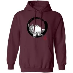 Totoro Family And The Girls In Black And White Hoodie -Ghibli redirect09142022070954 2 1