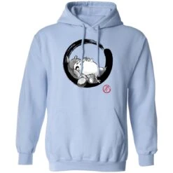 Totoro Family And The Girls In Black And White Hoodie -Ghibli redirect09142022070954
