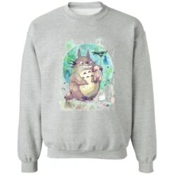 Totoro And Mei Watercolor Sweatshirt