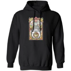 Totoro Stained Glass Art Hoodie -Ghibli redirect09162021140917 2