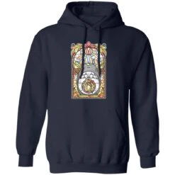 Totoro Stained Glass Art Hoodie -Ghibli redirect09162021140917 3 1