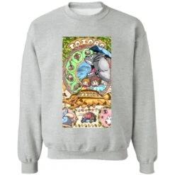 Totoro Portrait Art Sweatshirt 34 Totoro Portrait Art Sweatshirt -Ghibli redirect09182021140938 9