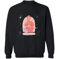 Ponyo On The Cliff By The Sea Fanart Sweatshirt -Ghibli redirect09192022130903 2