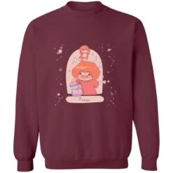 Ponyo On The Cliff By The Sea Fanart Sweatshirt -Ghibli redirect09192022130903 3 1