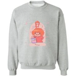 Ponyo On The Cliff By The Sea Fanart Sweatshirt -Ghibli redirect09192022130903 5