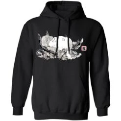 Sleeping Totoro Ink Painting Hoodie -Ghibli redirect10032021051057 2