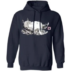 Sleeping Totoro Ink Painting Hoodie -Ghibli redirect10032021051057 3 1