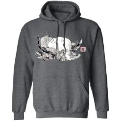 Sleeping Totoro Ink Painting Hoodie -Ghibli redirect10032021051057 4