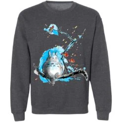Totoro By Sakura And Blue Sky Sweatshirt -Ghibli redirect10042021041001 6