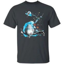 Totoro By Sakura And Blue Sky T Shirt -Ghibli redirect10042021041017 3