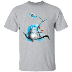 Totoro By Sakura And Blue Sky T Shirt -Ghibli redirect10042021041017 8