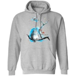 Totoro By Sakura And Blue Sky Hoodie -Ghibli redirect10042021041047 5