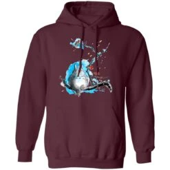 Totoro By Sakura And Blue Sky Hoodie -Ghibli redirect10042021041048 2 1