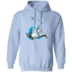 Totoro By Sakura And Blue Sky Hoodie -Ghibli redirect10042021041048 4