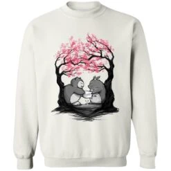 Totoro Vs Snorlax Pillow Fight Sweatshirt -Ghibli redirect10042021041051 1 1