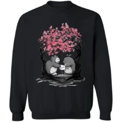 Totoro Vs Snorlax Pillow Fight Sweatshirt -Ghibli redirect10042021041051 2 1