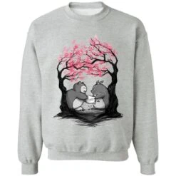 Totoro Vs Snorlax Pillow Fight Sweatshirt -Ghibli redirect10042021041051 7