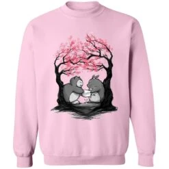 Totoro Vs Snorlax Pillow Fight Sweatshirt -Ghibli redirect10042021041052 1