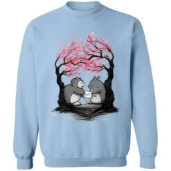 Totoro Vs Snorlax Pillow Fight Sweatshirt -Ghibli redirect10042021041052
