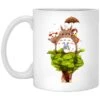 My Neighbor Totoro Characters Cartoon Style Mug