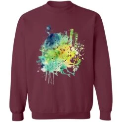 Howl’s Moving Castle Colorful Castle Sweatshirt -Ghibli redirect10052021071034 2 1