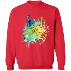 Howl’s Moving Castle Colorful Castle Sweatshirt -Ghibli redirect10052021071034 4