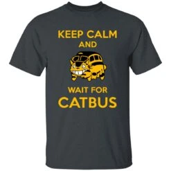 My Neighbor Totoro Keep Calm And Wait For Cat Bus T Shirt -Ghibli redirect10062021101004 3 1