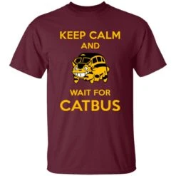 My Neighbor Totoro Keep Calm And Wait For Cat Bus T Shirt -Ghibli redirect10062021101004 5