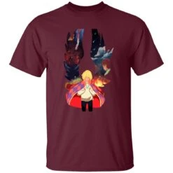 Howl And Colorful Wings T Shirt -Ghibli redirect10062021101011 11