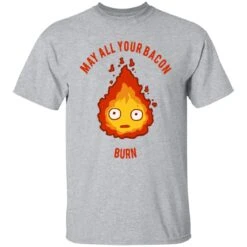 Calcifer: May All Your Bacon Burn T Shirt -Ghibli redirect10062021101019 8 1