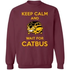 My Neighbor Totoro Keep Calm And Wait For Cat Bus Sweatshirt -Ghibli redirect10062021101025 3 1