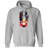 Howl And Colorful Wings Hoodie