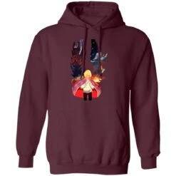 Howl And Colorful Wings Hoodie -Ghibli redirect10062021101044 7 1