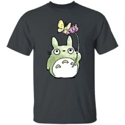 Totoro With Butterfly Cute Drawing T Shirt 28 Totoro With Butterfly Cute Drawing T Shirt -Ghibli redirect10062021131006 3 1