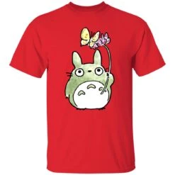 Totoro With Butterfly Cute Drawing T Shirt 25 Totoro With Butterfly Cute Drawing T Shirt -Ghibli redirect10062021131006 7