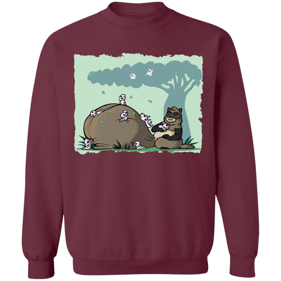 Pom Poko And The Tree Spirits Sweatshirt 14 Pom Poko And The Tree Spirits Sweatshirt - Image 14