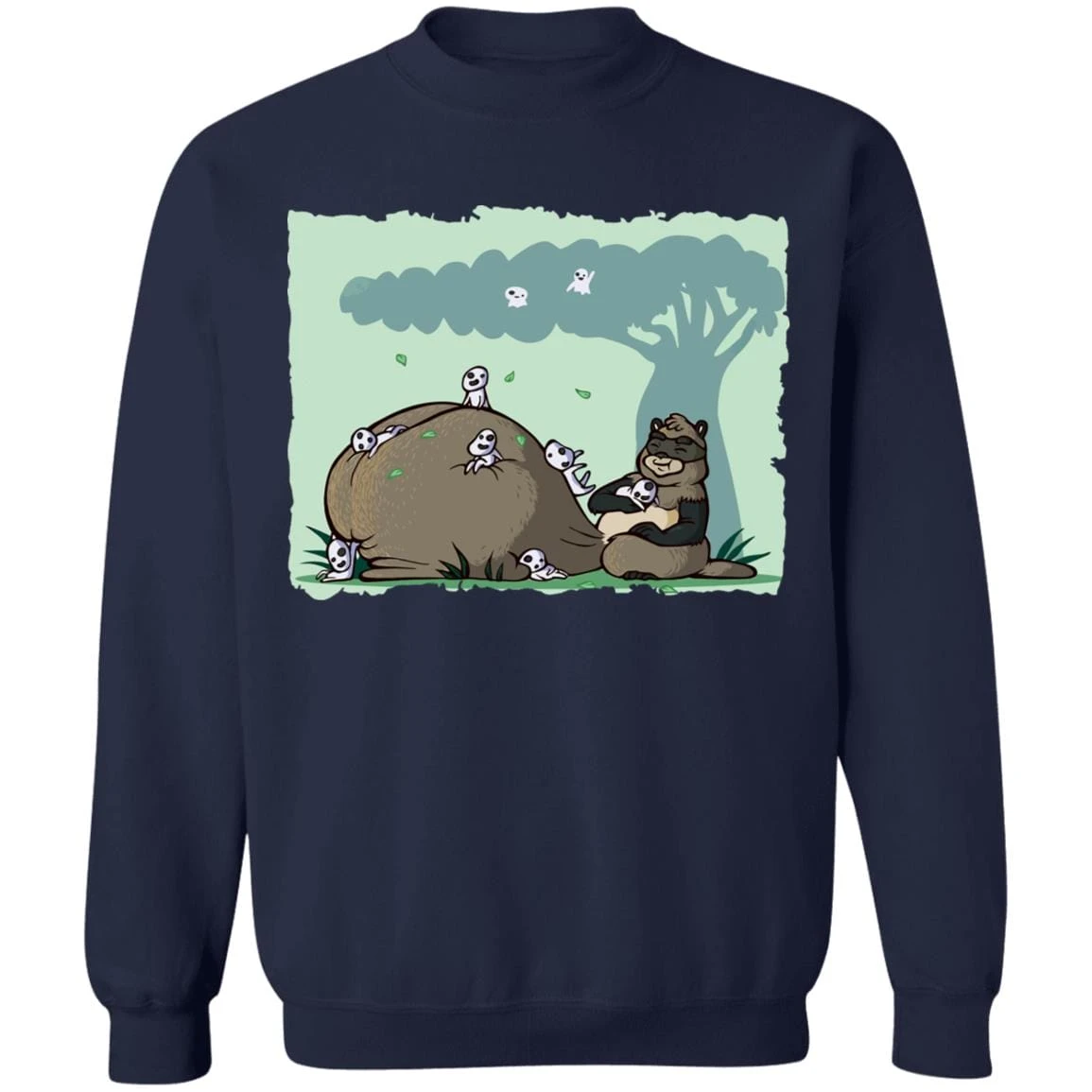 Pom Poko And The Tree Spirits Sweatshirt 15 Pom Poko And The Tree Spirits Sweatshirt - Image 15