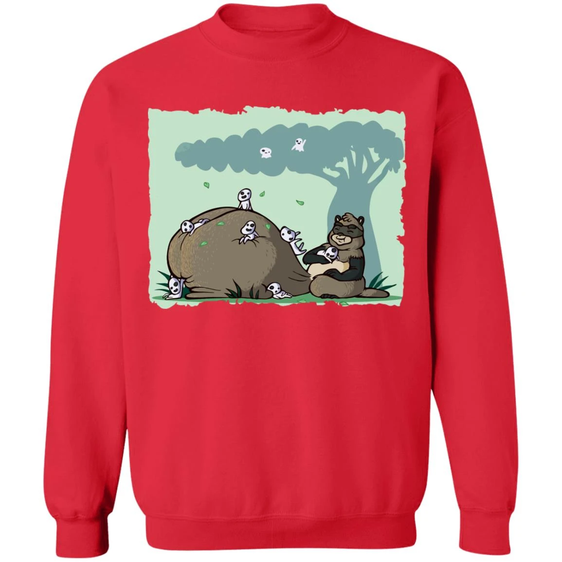 Pom Poko And The Tree Spirits Sweatshirt 16 Pom Poko And The Tree Spirits Sweatshirt - Image 16