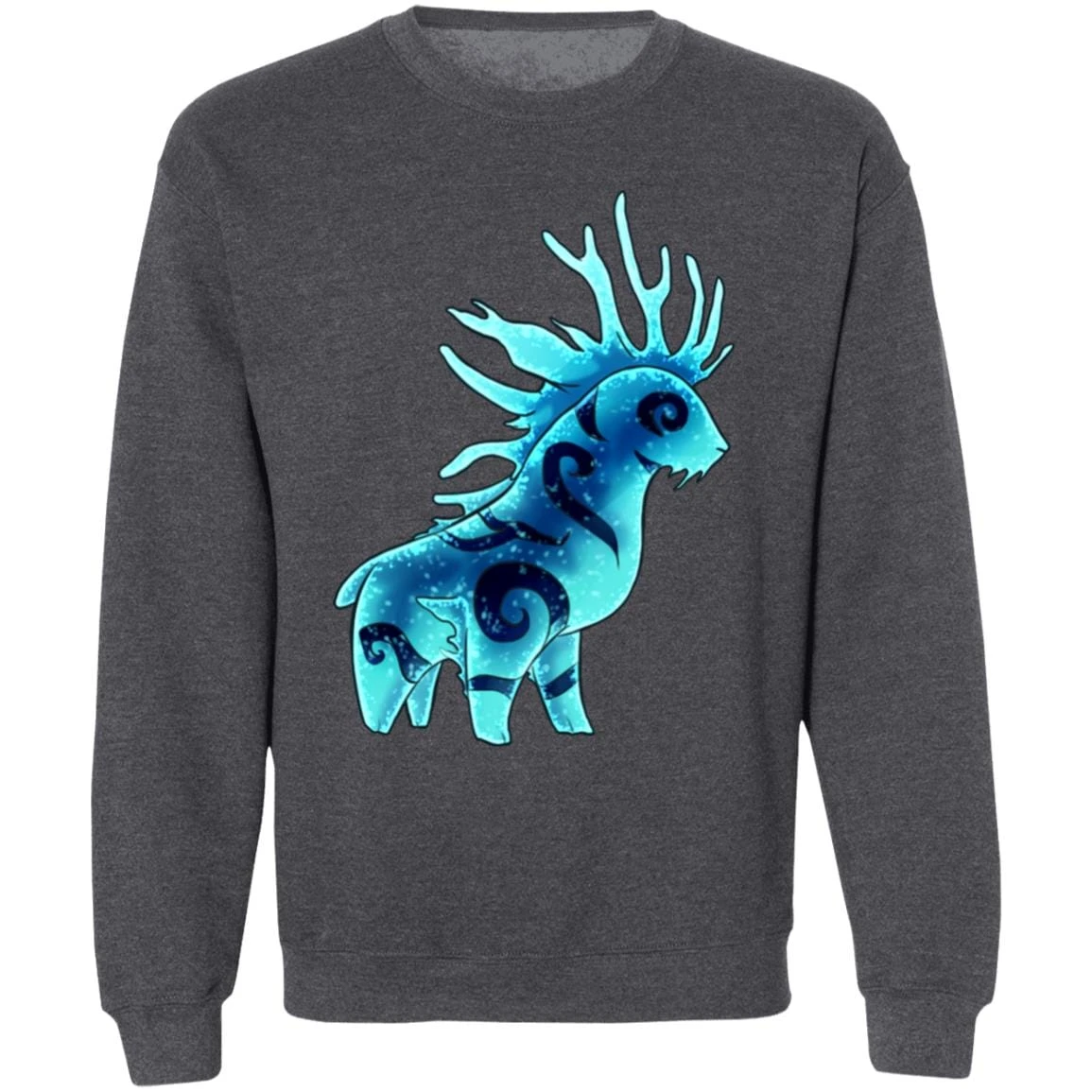 Princess Mononoke Forest Spirit Shishigami Night Chibi Sweatshirt 11 Princess Mononoke Forest Spirit Shishigami Night Chibi Sweatshirt - Image 11