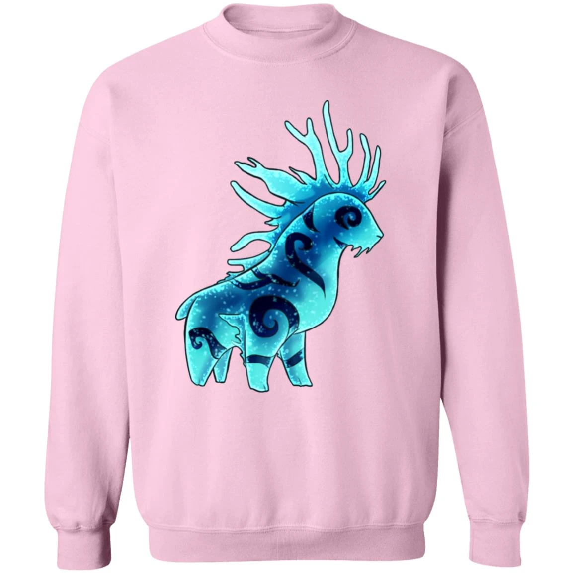 Princess Mononoke Forest Spirit Shishigami Night Chibi Sweatshirt 13 Princess Mononoke Forest Spirit Shishigami Night Chibi Sweatshirt - Image 13