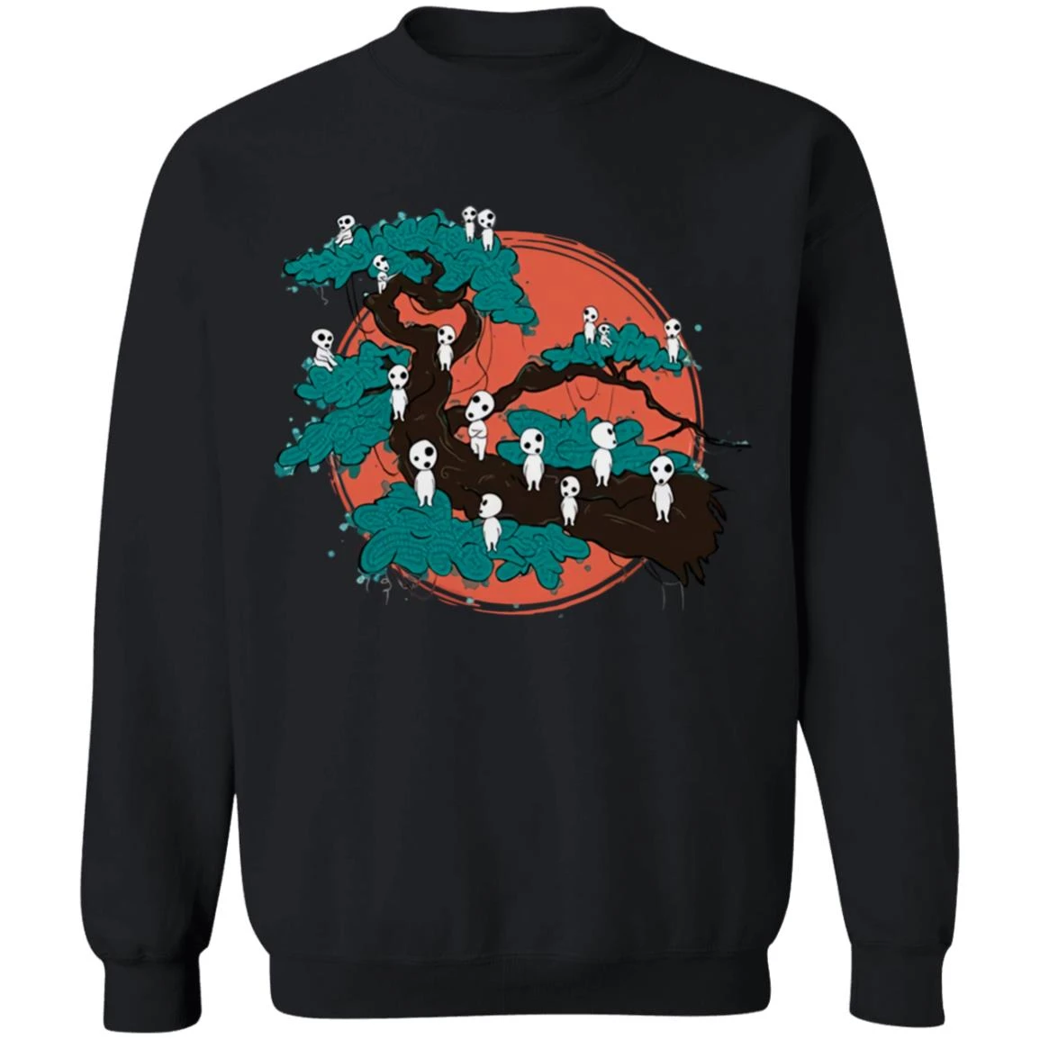 Tree Spirits By The Red Moon Sweatshirt 10 Tree Spirits By The Red Moon Sweatshirt - Image 10