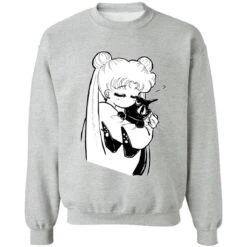 Sailor Moon – Usagi Hugging Luna Sweatshirt