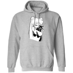 Sailor Moon – Usagi Hugging Luna Hoodie
