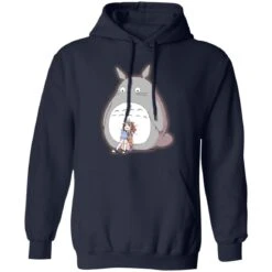 Totoro And The Little Girl Hoodie -Ghibli redirect10092021001023 12 1
