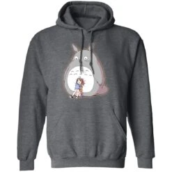 Totoro And The Little Girl Hoodie -Ghibli redirect10092021001023 13 1