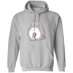 Totoro And The Little Girl Hoodie -Ghibli redirect10092021001023 9 1